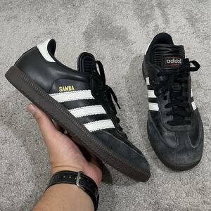Adidas Samba OG Original Sneakers Men’s Size 8 Black Athletic Soccer